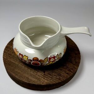 Vintage Myott Festival Gravy Boat | Ironstone Ware | Made in England